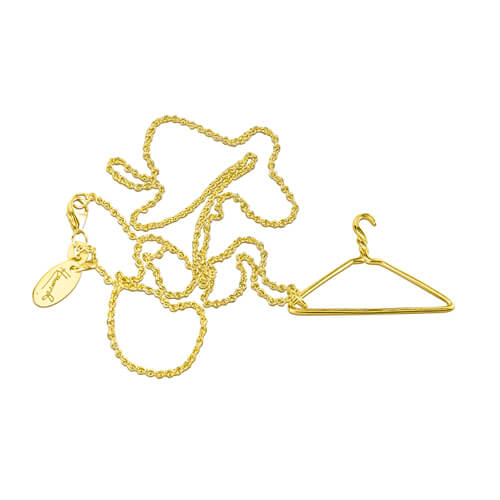 Limited Edition - signed by Rachel Howard 'The Humble Hanger' - Small 18 carat Gold