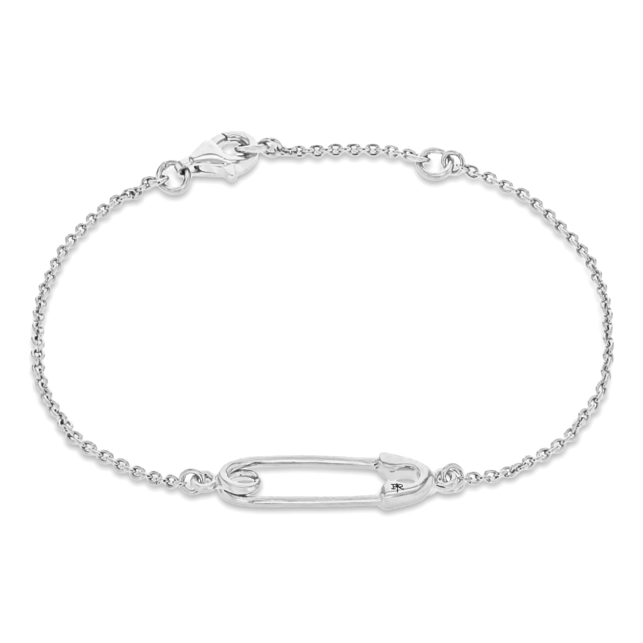 Dew by PB Elegant Silver Safety Pin Inspired Bracelet: Buy Dew by PB  Elegant Silver Safety Pin Inspired Bracelet Online at Best Price in India |  Nykaa